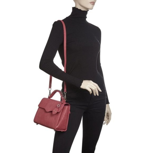 Rebecca Minkoff Chain Leather Satchel - Picture 3 of 13